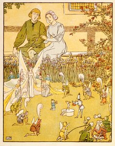 Illustrazione da Pollicino da Leonard Leslie Brooke
